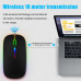 2.4GHz Bluetooth Wireless Optical Mouse USB Rechargeable RGB Mice for PC Laptop