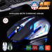 Gaming Mouse Rechargeable  Wireless Silent LED Backlit USB Optical Ergonomic A