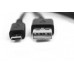 90cm USB Black Charger Power Cable for Bose QuietComfort 35 QC35 Headphones