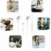 Wired Type-c Headphone Stereo Earphones with Mic For iphone 15 Pro Max/15 Pro/15