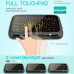 Touchpad 2.4G Backlight Keyboard Air Mouse Remote for Android Smart TV Box