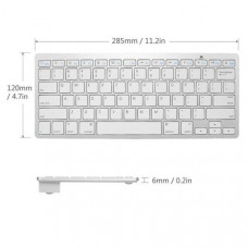 Bluetooth 3.0 Wireless Keyboard for Apple iPad-1 1 2 3 4 Mac Computer PC Macbook