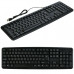 5usb Wired Stylish Slim QWERTY Keyboard UK Layout for PC Desktop Computer Laptop